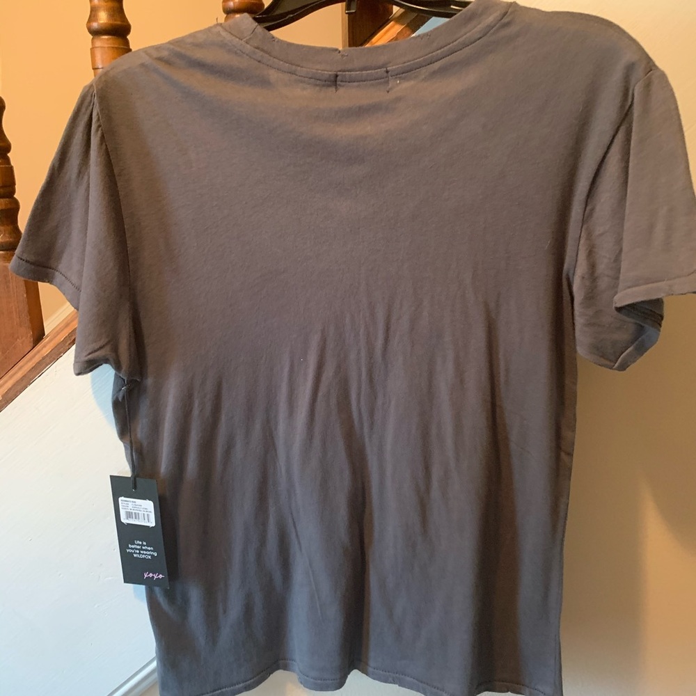 Wildfox Roommate Dog Graphic T-Shirt NEW - Picture 5 of 5